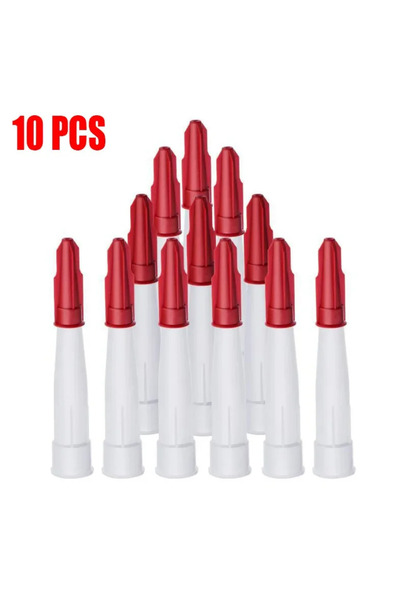 Choice 10Pcs Spare Silicone Nozzle Sealant Tool Kit Re-sealable Mastic Cartri...