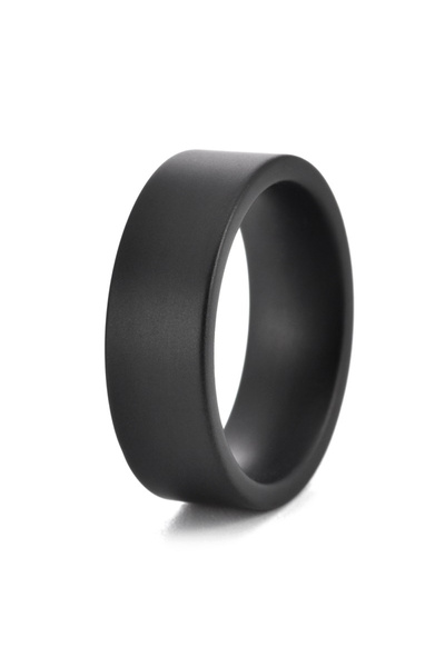 choice2 12 8mm Minimalist Black Ceramic Ring 4mm/6mm/8mm Matte Finish Wedding...