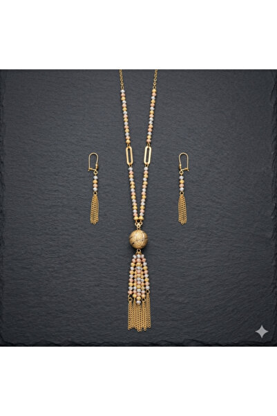 Nabd Althiqa Luxury Necklace and Earrings Set