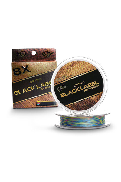 PANDORA BALIKÇILIK Pandora Black Label 8X İp Misina 300 Mt 0.10 Mm Multicolor