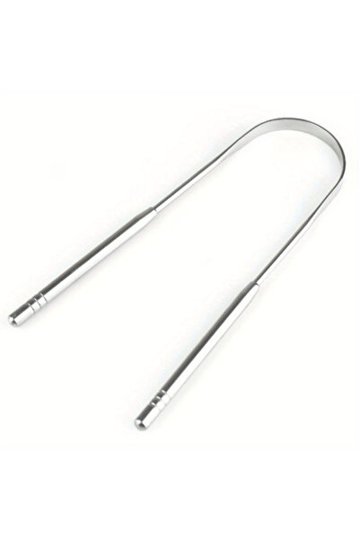 Choice Silvery 1pc U-Shaped Tongue Cleaner Tongue Scraper Stainless Steel Ora...