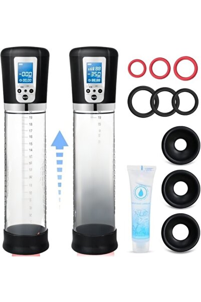 Satisfyer مضخة مقاومة للماء مع شاشة LED