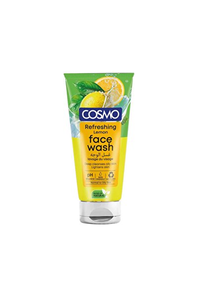 Cosmo Refreshing Lemon Face Wash 150ml Improves Tones and Softens Skin, for A...