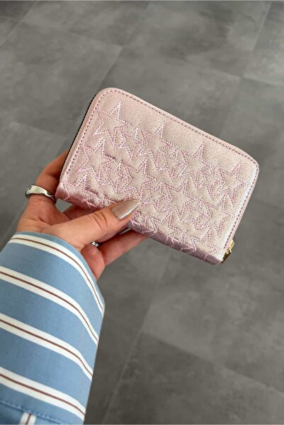 Yuka Atelier Lyra Star Embellished Shiny Medium Wallet