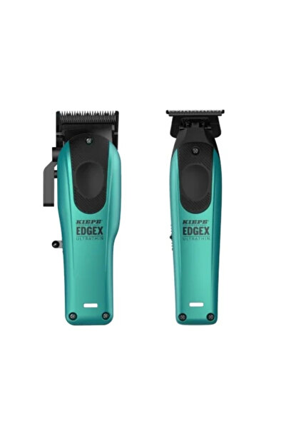 Kiepe Set EDGEX - Aparat de tuns + Trimmer ALBASTRU