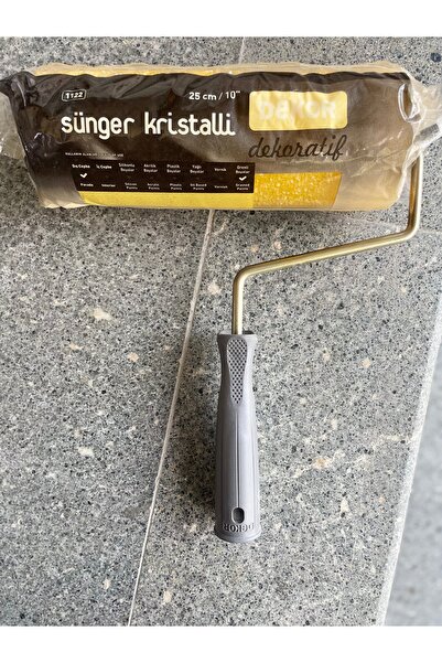 Dekor Sünger Kristali Dekoratif Rulo