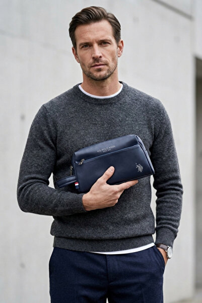 U.S. Polo Assn. 26046-26047 Портфолио за ръка, Дамска чанта, Клъч чанта, Несе...