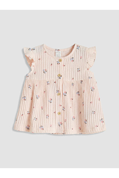 LC Waikiki Floral Baby Girl Shorts Set