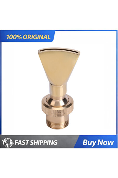 Choice 1/2" DN15 & 3/4" DN20 Fan-Shaped Fountain Nozzle Made Of Brass Fountai...