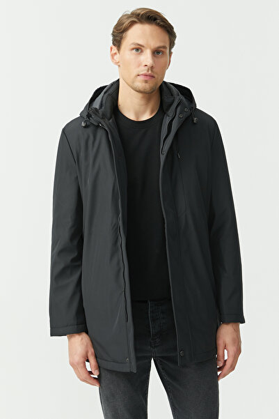 PAULMARK Men's Hooded Coat