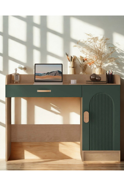 miracool Begonya Çalışma Masası / Komple MDF / Modern Tasarım