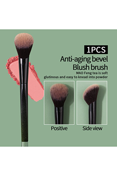 Choice1 1pcs 1/2PCS soft bevel blush brush, highlight brush, contour brush, a...