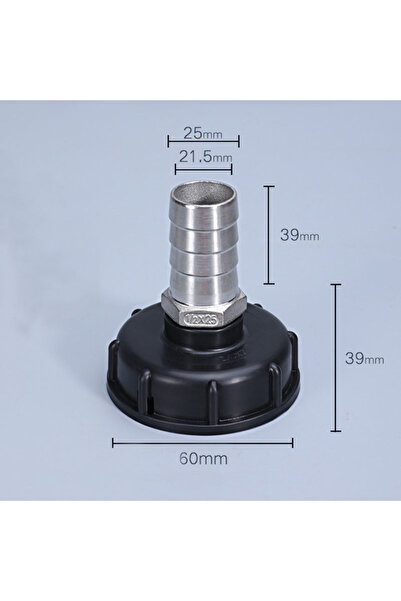 choice2 Color10 304 Stainless Steel IBC Tank Valve Water Pipe Connections Red...