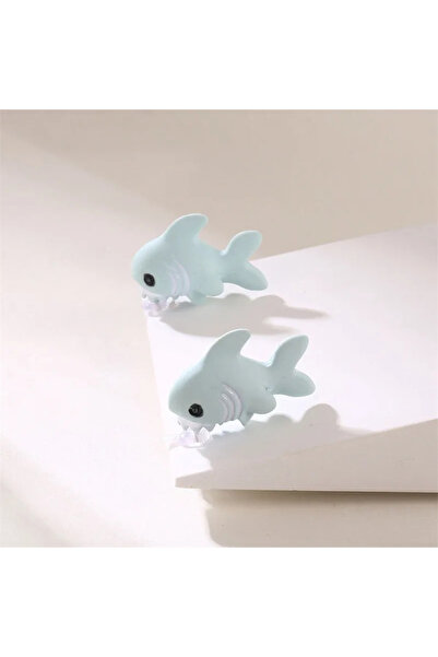 Choice4 WHITE 6 European and American-style adorable cartoon animal earrings ...