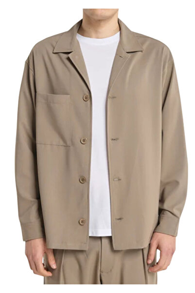 Royal Denim Division Ανδρικό Overshirt Μπεζ Royal Denim Kazuno5150-Sand