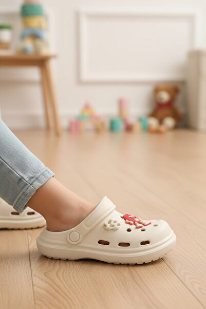 enoch Children's Comfortable Cross Slippers with Cute Character Figures and V...