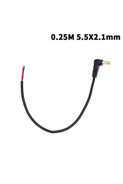Choice A1 （YY）1Pc 2025 New DC Power connector 5.5 X 2.1mm / 2.5mm Male To 5.5...