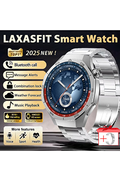 Choice1 ساعة ذكية جديدة للرجال من ZJG LAXASFIT 2026 بشاشة HD مقاس 1.52 بوصة، ...