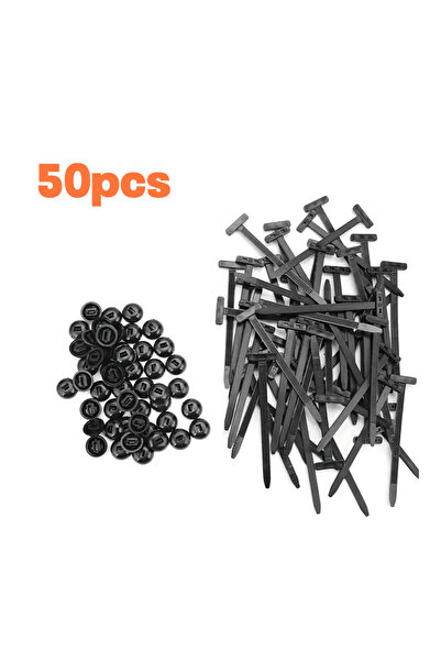 Choice1 50pcs 10/20/50pcs Nylon Universal Cable Tie Reusable High Tensile Str...