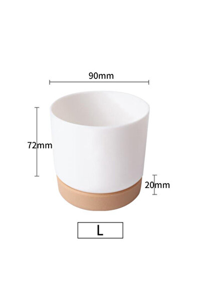 Choice1 L Succulent Plant Pot Double-layer Succulent Green Dill Small Green P...
