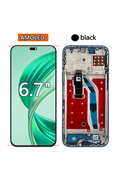 Choice AMOLED Black Frame New AMOLED Display For Honor X8b LCD Display Touch ...