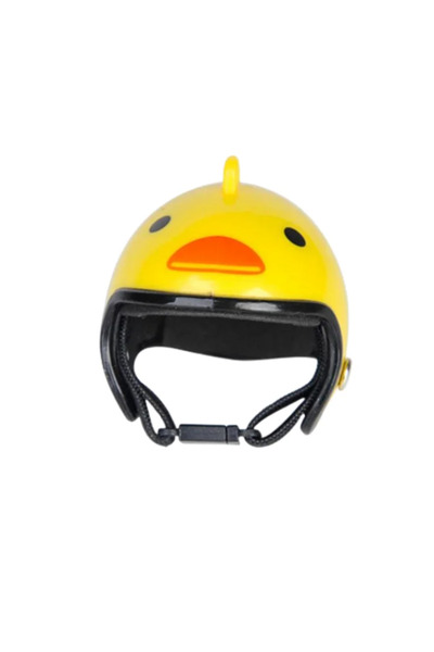 Choice1 Yellow duck Chicken Helmet Pet Safety Funny Parrot Headwear Small Pet...