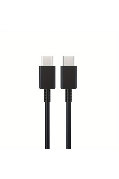 Choice كابل شحن فائق السرعة مزدوج USB-C أسود بطول 2 متر، 5 أمبير PD، 45 واط، ...
