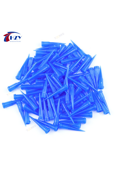 Choice 100pcs 100Pcs 22G TT Plastic Tapered Pinhead Liquid Dispenser Needles ...