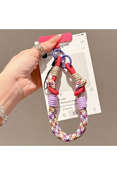 Choice6 LS [Longsheng] Mobile phone lanyard removable braided hand rope short...