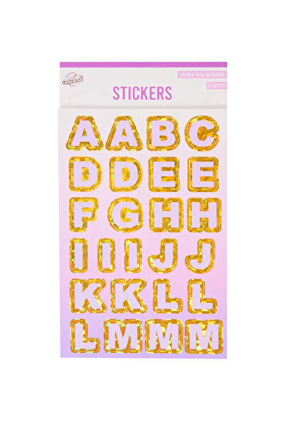 Evendi Sticker set, Purple/gold