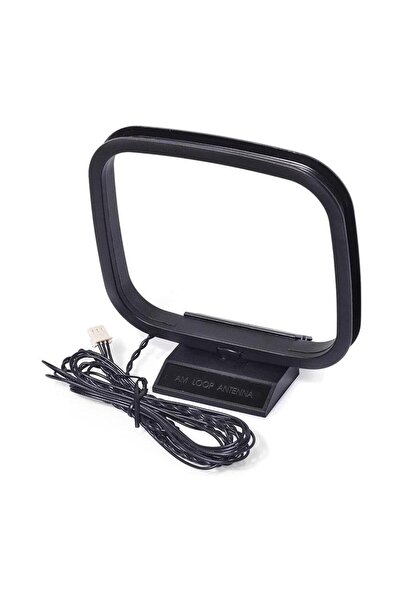 Choice 1pc FM AM Loop Antenna Receiver 3 Pin Mini Connector Antenna for Home ...
