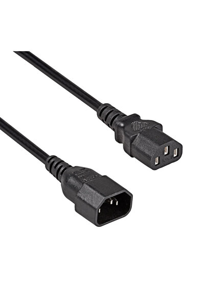 Akyga Cablu prelungitor de alimentare C13 / C14 3.0m AK-PC-07C