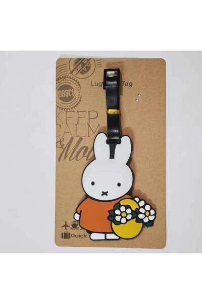Choice1 11x9cm 01 Kawaii Miffy Cute Luggage Tags Luggage Accessories PVC Boar...