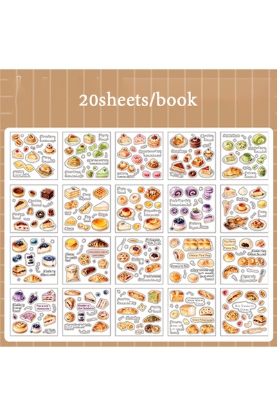 Choice1 S30681-2 Mr. Paper 20 قطعة كتاب ملصقات بيت أوف لايت - مستلزمات دفتر ي...