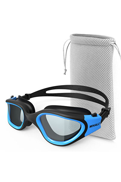 Choice1 Blue Adult Anti-Fog UV Protection Lens Men Women Swimming Goggles Wat...