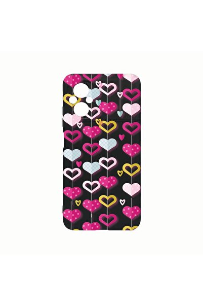 bestcase Θήκη Σιλικόνης, Συμβατή με Xiaomi Poco M5, Χαριτωμένα Καρδιές, Ανθεκ...