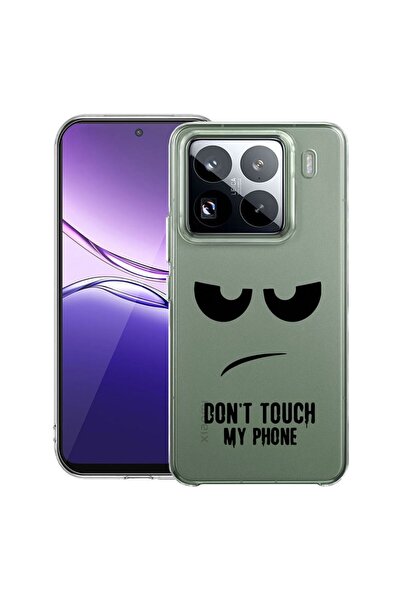 bestcase ¬Æ Husa Clear Slim Silicon Compatibila cu Xiaomi 15, Don‚Äôt Touch M...