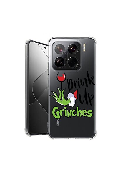 bestcase ¬Æ Husa pentru Xiaomi 15 Pro, Anti Shock 1.5MM, Grinches - Drink Up,...