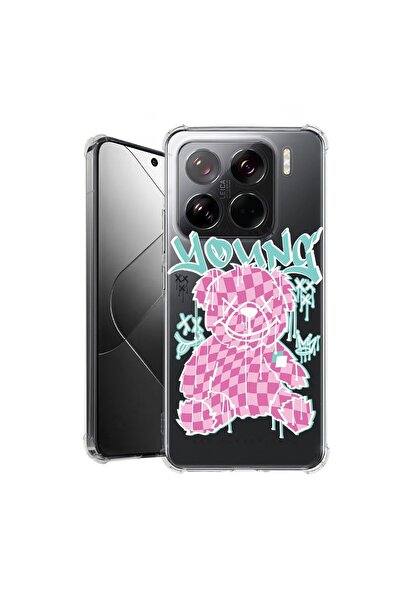 bestcase Θήκη για Xiaomi 15 Pro, Αντικραδασμική 1.5MM, Αρκουδάκι Αιώνια Νεότη...