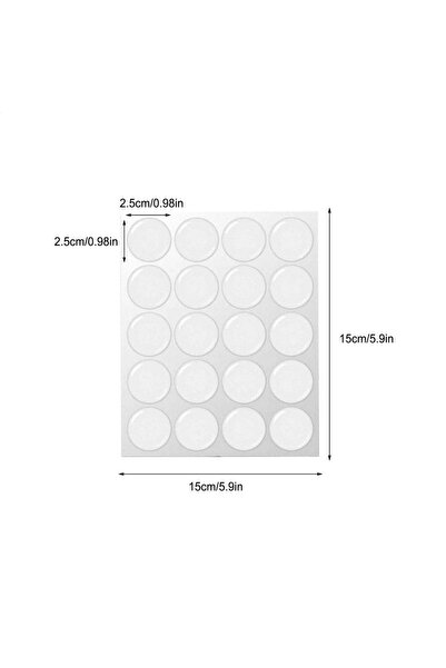 Choice1 hemispherical Clear Convex Decals Crafting DIY Crystal Clear Epoxy Ad...