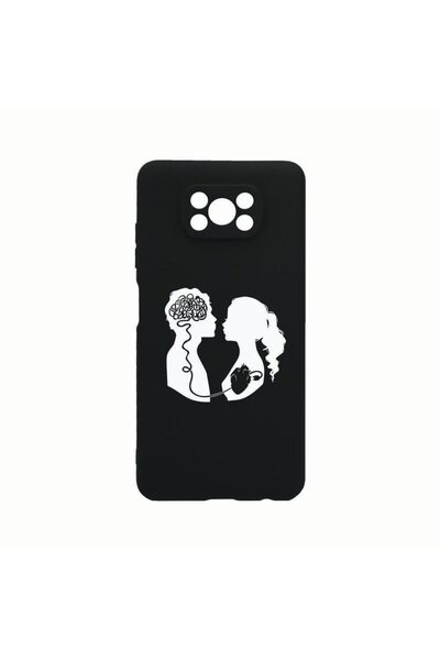 bestcase Husa Silicon, Compatibila cu Xiaomi Poco X3 / Poco X3 (NFC), Love Wi...