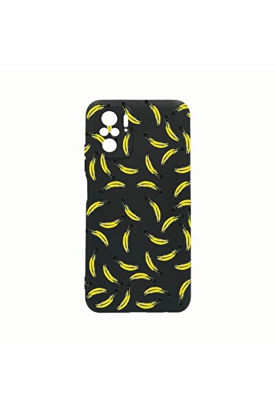 bestcase Θήκη σιλικόνης, Συμβατή με Xiaomi Poco F4, Σχέδιο Μπανάνες, Ανθεκτικ...