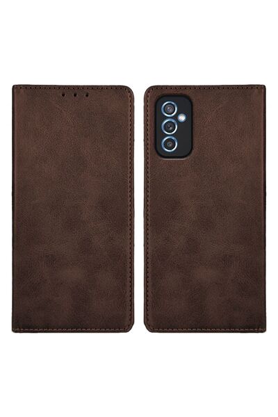 Sonique Θήκη Πορτοφόλι Vintage Magnet Wallet Samsung Galaxy M52 5G Καφέ