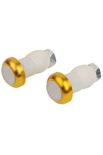 Choice3 golden 1 Pair Safety Cycling Bike Turn Signal Handle Bar End Plug LED...