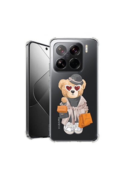 bestcase ¬Æ Husa pentru Xiaomi 15 Pro, Anti Shock 1.5MM, Teddy Bear Shopping,...