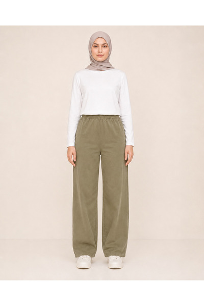 nevmira Elastic Tencel Trousers