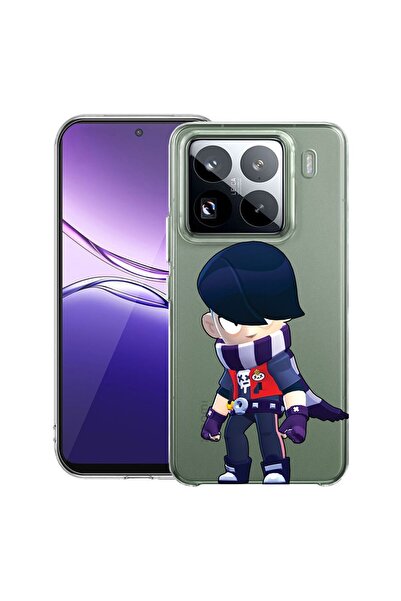 bestcase ¬Æ Husa Clear Slim Silicon Compatibila cu Xiaomi 15, Brawl Stars Edg...
