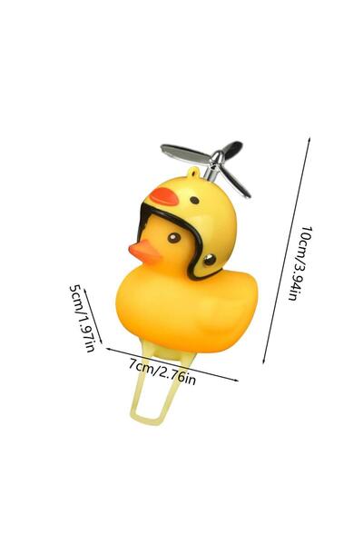 Choice Yellow Duck Bicycle Bell LED Light Bike Bell Bicycle Bell Loud Crisp C...