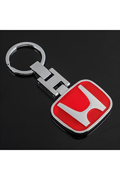 Choice1 سلسلة مفاتيح على شكل شارة سيارة حمراء من سبائك الزنك، قلادة مفاتيح له...