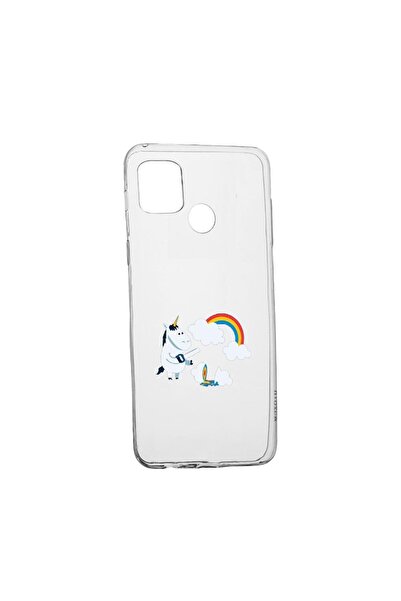 bestcase Husa Silicon, Compatibila Cu Xiaomi Redmi 10A, Unicorn Rainbow, rezi...